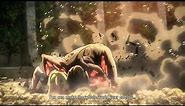 Eren Titan Form vs Annie Titan Form [Final Battle] [Shingeki No Kyojin - SNK]