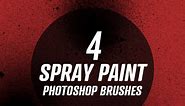 4 free spray paint Photoshop brushes | Creative Nerds