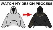 Watch Me Design A Hoodie (Screen Recorded Walkthrough)