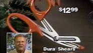 Dura Shears ad with Dick Van Patton - Early 1990s