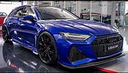 2024 Audi RS6-S ABT in Ultra Blue - Interior and Exterior Walkaround