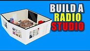 FM Radio Station STUDIO Setup. Design and Build It Right First Time. How to build.