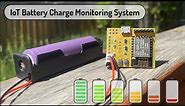 IoT Based Battery Monitoring System + DIY LiPo/Lithium-ion Battery Charger with BMS