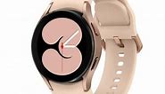 Samsung Galaxy Watch 4 Aluminium 40mm Pink Gold - Smartwatche - Sklep komputerowy - x-kom.pl