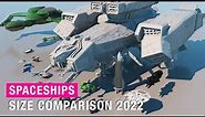 Starship Size Comparison 2022