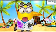 Lab Coat Minion in lvl 956 - Collect 600 stars on the Moon and Run 5200 meters ! PC minion rush