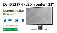 Dell 22 Monitor | P2217H - More productive than ever