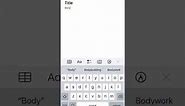 How To Change Formatting Style On Iphone Notes