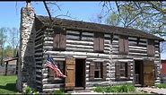 Touring 1850s Log Cabin with Period Furniture | This House Tours