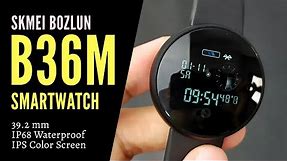 SKMEI B36M - BOZLUN Smart watch Ip68 - Unboxing and Review (with Subtitle)