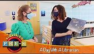 A Day With A Children's Librarian | Virtual Field Trip | KidVision Mission & Pre-K