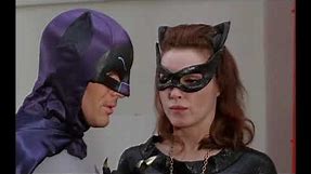 Batman and Catwoman Kiss Almost!