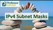 IPv4 Subnet Masks - N10-008 CompTIA Network+ : 1.4