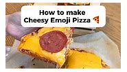 Making Cheesy Emoji Pizza 😍