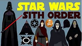 Star Wars Canon - Complete History of the Sith Order