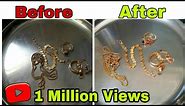 How to clean gold jewellery at home