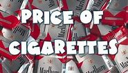 Cost of living #13 - Market: Price of Pack of Cigarettes