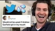 Andrew Garfield Reads Thirst Tweets