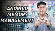Android Memory Management - How does it work?