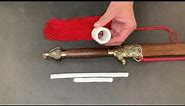 How to Tie a Sword Tassel for Tai Chi and Wushu