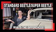 VW Standard Beetle VS Super Beetle - WHATS THE DIFFERENCE - HOW TO TELL - VW Bug - VW Classic Beetle