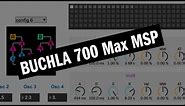 Buchla 700 Max MSP Clone
