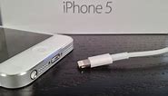 iPhone 5 Lightning Connector Review and Speed Test