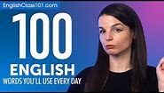 100 English Words You'll Use Every Day - Basic Vocabulary #50
