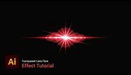 How to create Transparent Lens Flare| Adobe Illustrator CC | Adobe Tutorials for Beginners