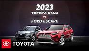 2023 Toyota RAV4 vs 2023 Ford Escape | Toyota