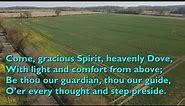 Come Gracious Spirit, Heavenly Dove (Tune: Hawkhurst - 4vv) [with lyrics for congregations]