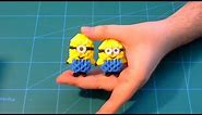 3D Origami small minion 1 tutorial | DIY paper small minion