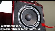 Why do Loudspeakers Use Cone Shaped Drivers?