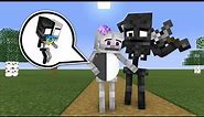 Monster School : WITHER & SKELETON GIRL BABY STORY - Minecraft Animation