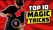 WOW! TOP 10 BEST Magic Tricks That You Can Do!