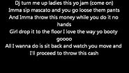 Waka Flocka Flame- No Hands (lyrics on screen)