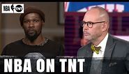 Kevin Durant Leaves Ernie SPEECHLESS With This Answer During The NBA All-Star Draft | NBA on TNT