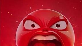 KOH Video Wallpaper AG129 Red Angry Emoji Emoticon Comical
