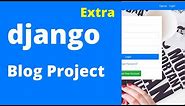 Customize Password Reset Mail in Django | Django Blog Project - Extra
