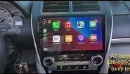 2014 toyota camry upgrade touch screen + Apple carplay