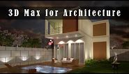 3d max tutorial for architecture-Part 1