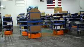 Warehouse Robots at Work