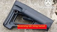 How to Reverse QD Sling Mount on Magpul STR