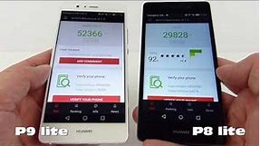 Huawei P9 lite versus Huawei P8 lite