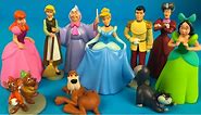 Disney Cinderella Deluxe Figurine Set with entire royal party and Cenicienta's favorite pets