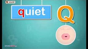Learn to Read | Consonant Blend /qu/ Sound - Letter Q - *Phonics for Kids* - Science of Reading