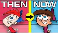 Nickelodeon Character Designs Evolution - Fairly OddParents Then VS. Now | Butch Hartman