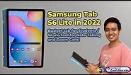 Samsung Galaxy Tab S6 Lite in 2022 🇵🇭 | Worth it budget tablet? For Students | Zoom | Note Taking
