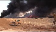 IRAQ'S BURNING OIL FIELDS