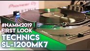 Technics SL-1200 Mk7 Turntable - #NAMM2019 - First-Look Review